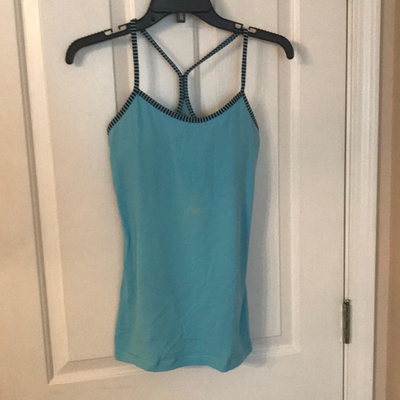 lululemon athletica Tops - 🍋 Turquoise Power Y lululemon Tank